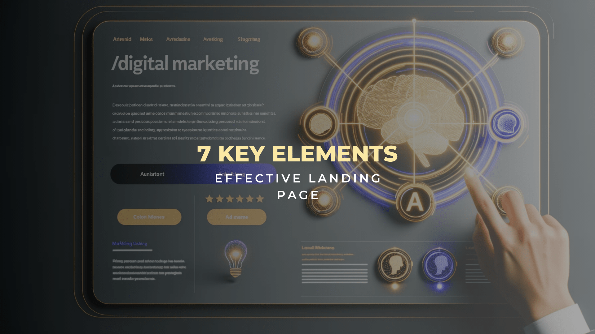 7 Key Elements of an Effective Landing Page