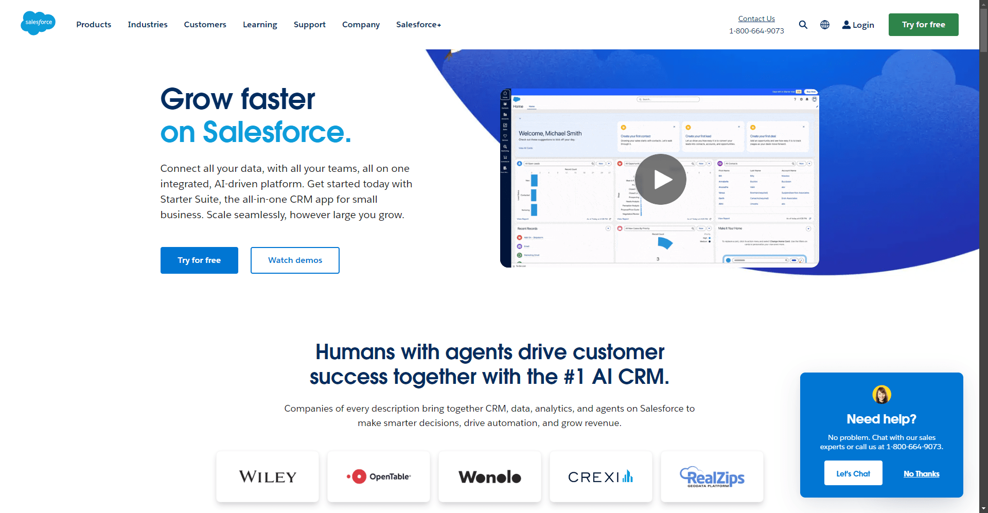 Salesforce screenshot